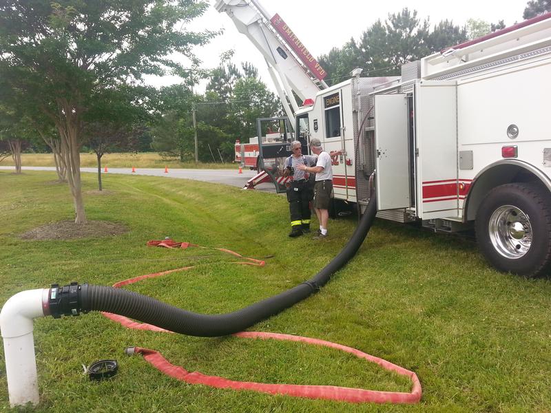 Drafting from Dry-Hydrant Training. 6/4/13